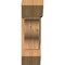 Ekena Millwork Funston Slat Smooth Bracket w/ Offset Brace, Western Red Cedar, 7 1/2"W x 20"D x 24"H BKT0806X20X24FST06SWR - alternate 4